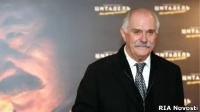 Никита Михалков на премьере фильма "Цитадель"