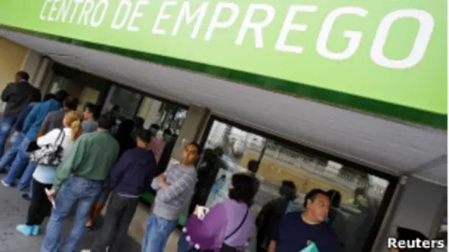 Foto de archivo de una oficina de empleo