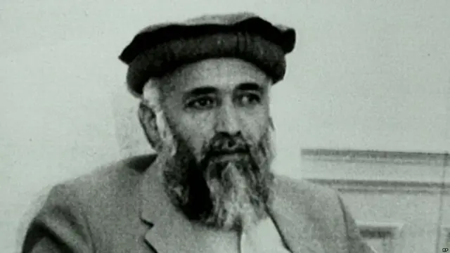 عکسی از آقای ربانی در دوران حکومت مجاهدین.