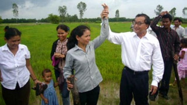 Lãnh đạo đối lập Sam Rainsy