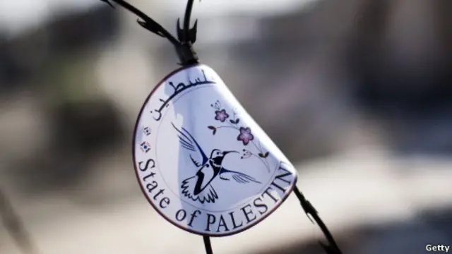 نمادی از کشور مستقل فلسطینی