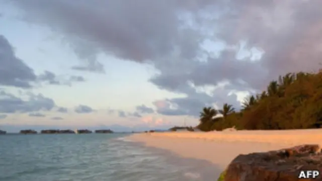 Pantai di Maladewa