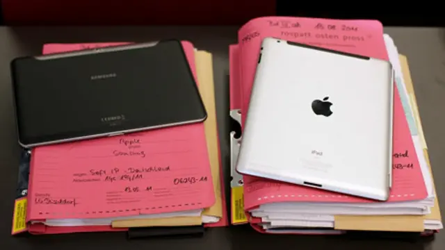 صراع أبل وسامسونغ