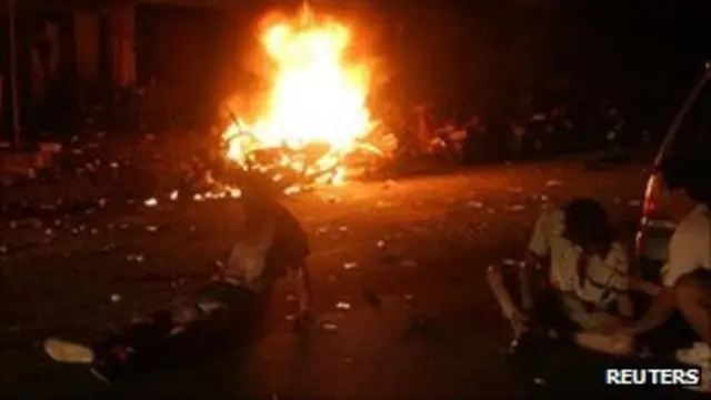 Ledakan di Thailand selatan