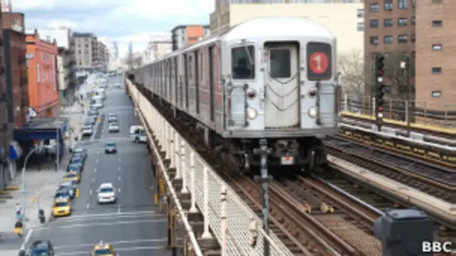 наземное метро в Гарлеме