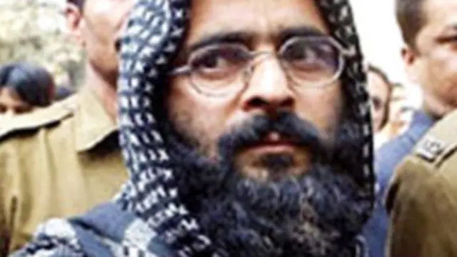 अफ़ज़ल गुरु (फ़ाइल चित्री)