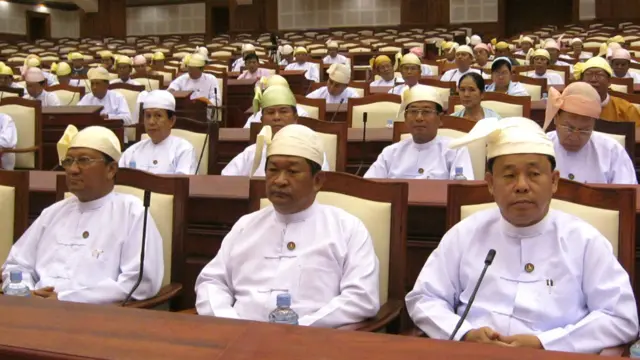 缅甸人民议会的代表