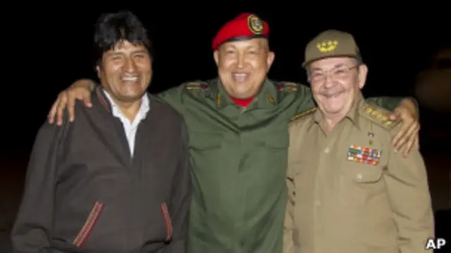 Моралес, Чавес, Кастро