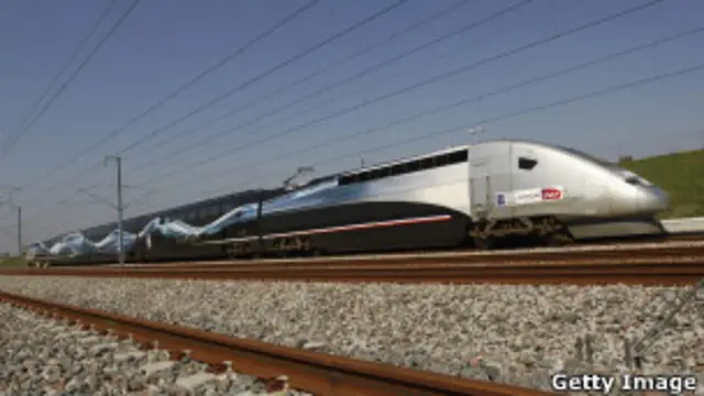 TGV高铁（资料图片）