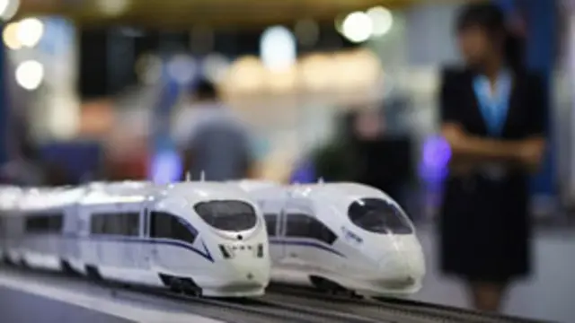 中國高鐵模型