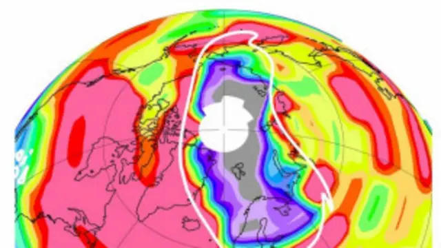 Buraco na camada de ozônio