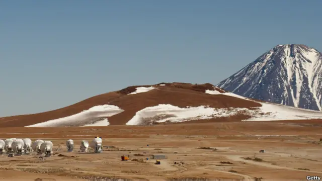 Плато в пустыне Акатама