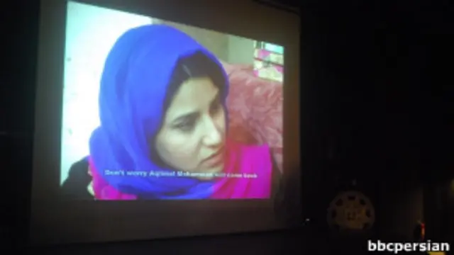 صحنه ای از یک فیلم در جشنواره پائیزی