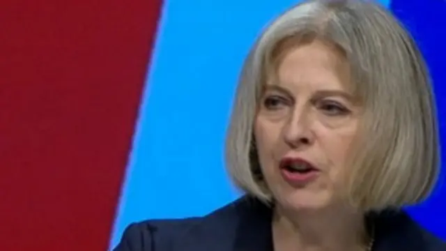 Тереза Мэй, министр внутренних дел Британии