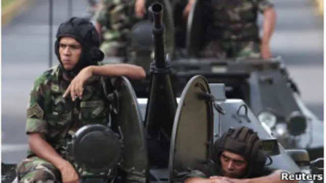 parada militar en Nicaragua