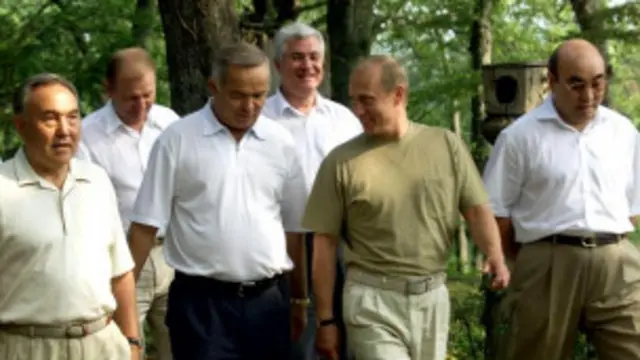 Владимир Путин и лидеры стран СНГ