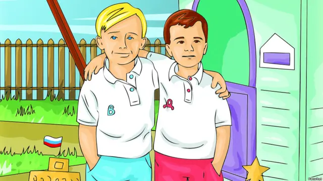 Книжка-раскраска, выпущенная издательством "Факультет" ко дню рождения Владимира Путина