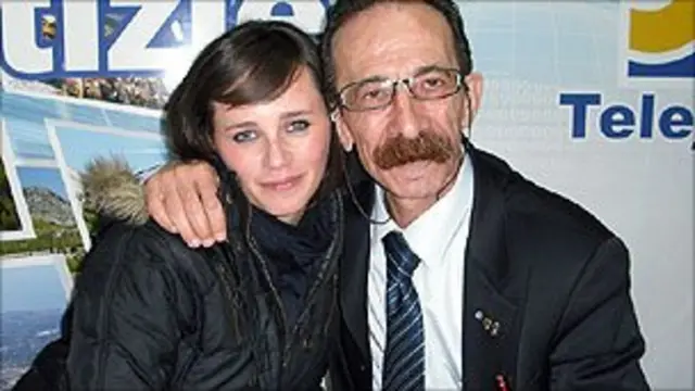 Pino Maniaci y su hija Letizia