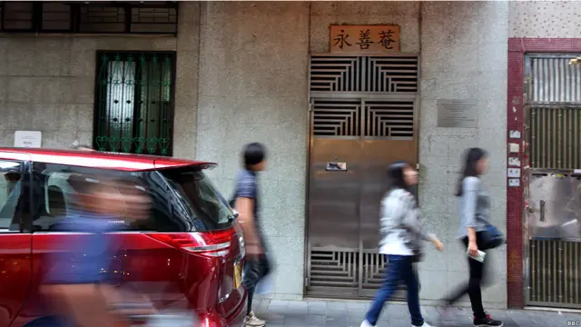 士丹顿13号（史迹径第12站）是成立于1895年的香港兴中会总会旧址（06/10/2011，BBC中文网图片）