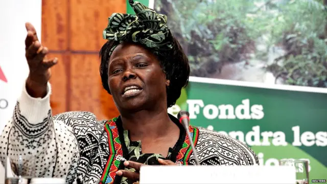 Wangari Maathai fut la première femme africaine à recevoir un prix Nobel
