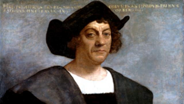 Retrato póstumo de Cristóbal Colón, por Sebastiano del Piombo.