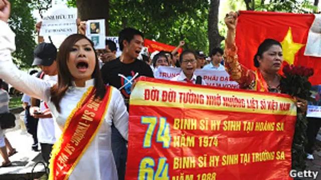 वियतनाम में चीन विरोधी प्रदर्शन