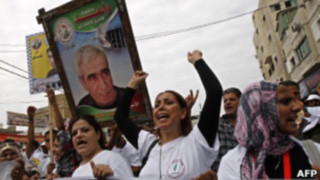Палестинцы отмечают сделку об обмене Шалита на осужденных боевиков