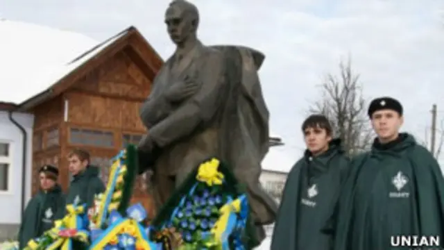 Памятник Степану Бандере