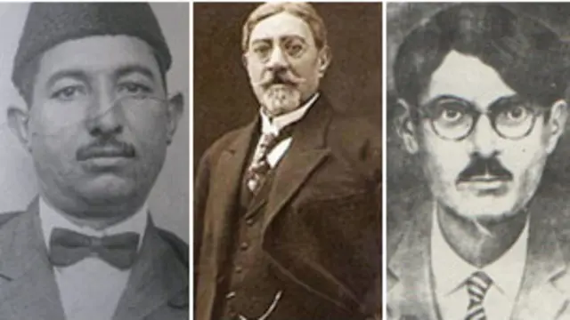 محی الدین انیس، محمود طرزی، و قانع هروی