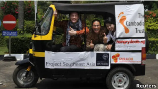 Balap bajaj Jakarta-Bangkok