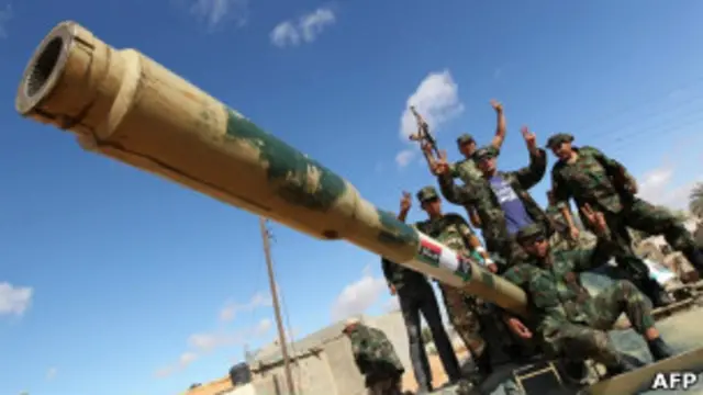 Pasukan NTC di Bani Walid