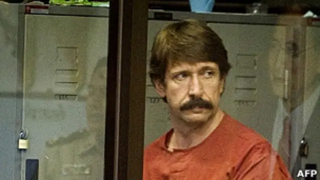 Виктор Бут в зале суда