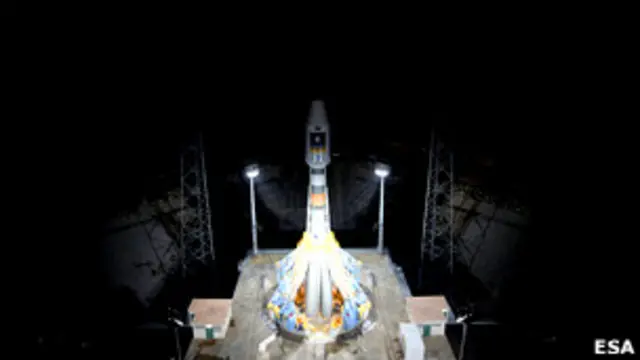 "Союз" на стартовой площадке