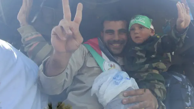 Освобожденный палестинец