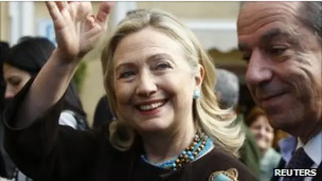وزيرة الخارجية الأمريكية هيلاري كلينتون