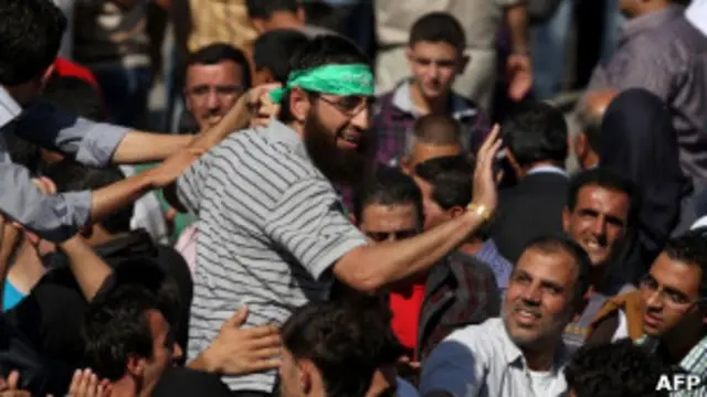 Tahanan Palestina yang dibebaskan Israel