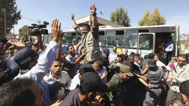 Tahanan Palestina yang dibebaskan