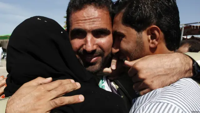 Tahanan Palestina yang dibebaskan