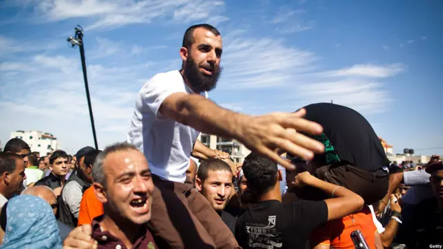 Tahanan Palestina yang dibebaskan