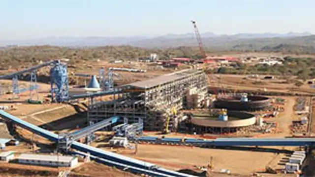 Construção em Maputo, Moçambique