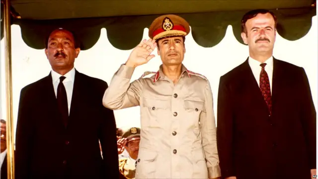 Gaddafi, Anwar Sadat dan Assad