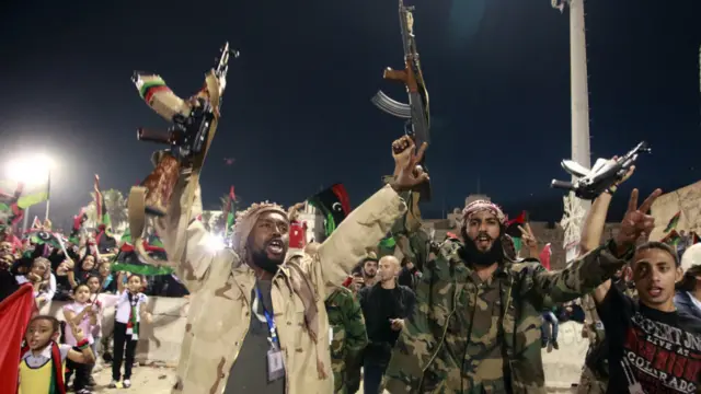 احتفالات في طرابلس