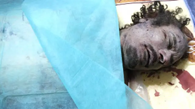 लीबिया के तानाशाह शासक मुअम्मर गद्दाफी