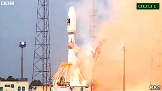 Российская ракета-носитель "Союз-СТ-Б"