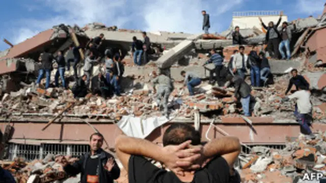 Türkiyədə zəlzələ