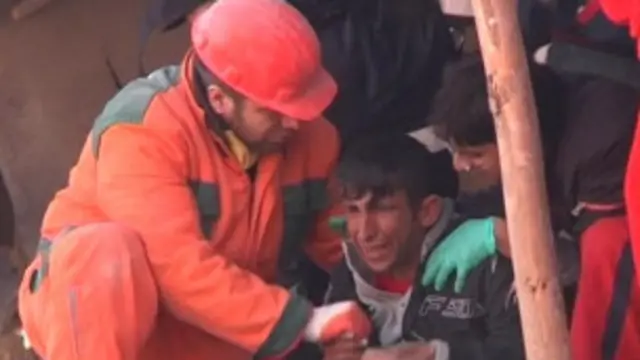 Korban gempa di Turki