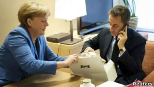 默克爾和薩爾科齊