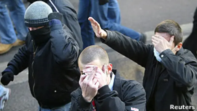 Демонстрация националистов