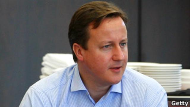 Премьер-министр Великобритании Дэвид Кэмерон