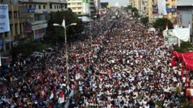 ایم کیو ایم کا جلسہ(فائل فوٹو)